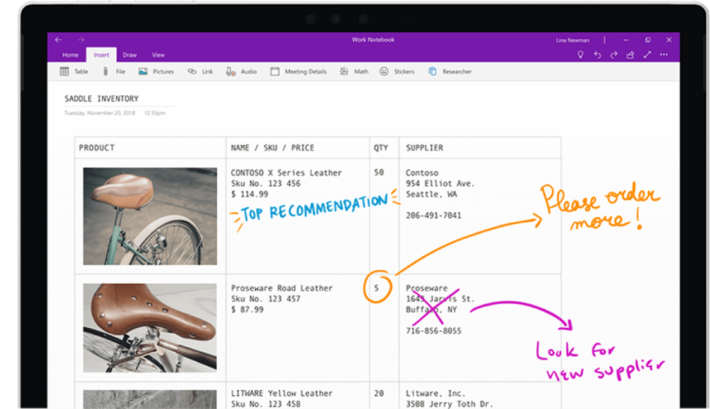 Organize Notes With OneNote